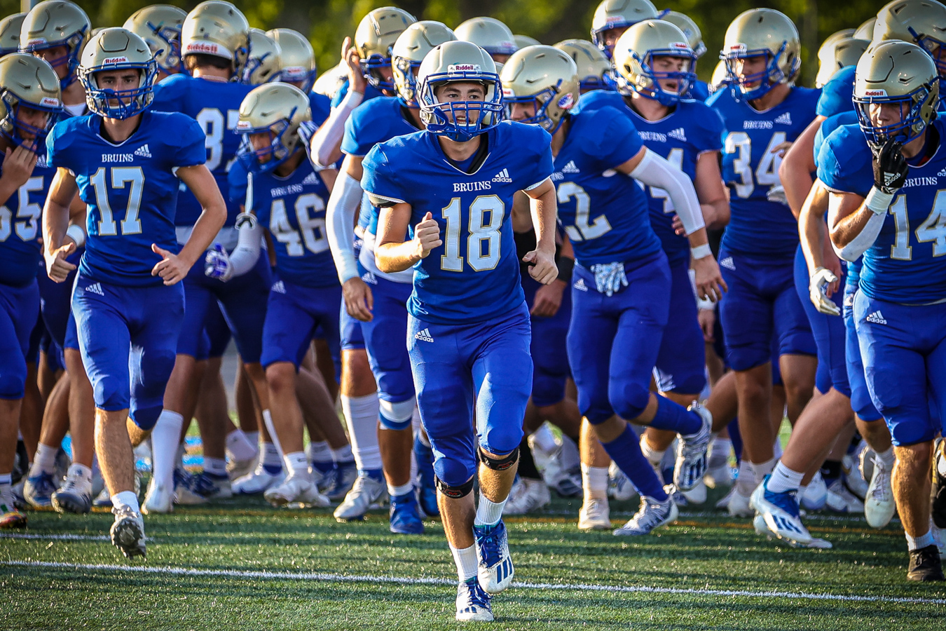 Blue and Gold Game Brentwood Bruins